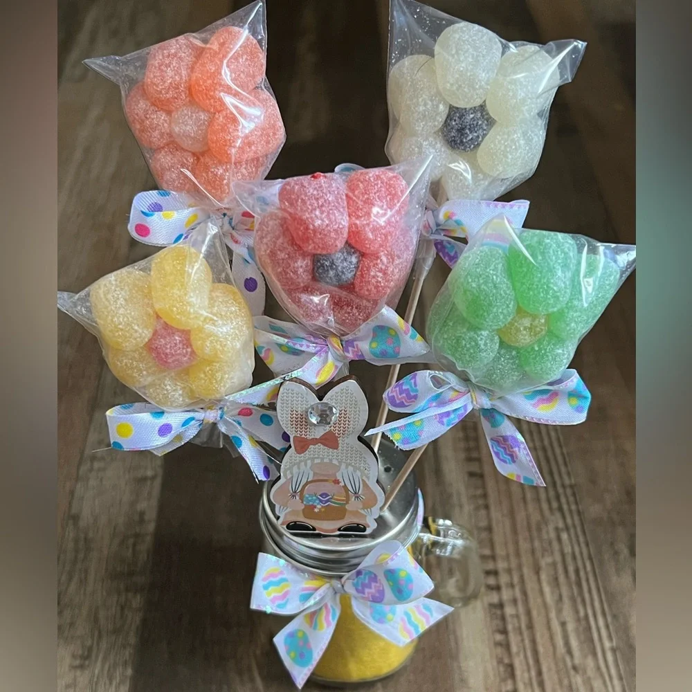 Colorful Gumdrop Candy Bouquet